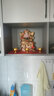 财神爷神像家用陶瓷文财神佛像供奉乔迁店铺开业文财神爷桌面摆件套装 10寸金文财神（不带灯套装） 实拍图
