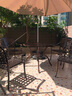 莫 家户外家具铸铝桌椅组合室外庭院桌椅露台桌椅休闲别墅花园阳台 4椅+100cm祥云圆桌 实拍图