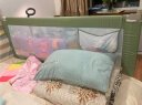 M-Castle慕卡索德国床围栏婴儿童床上防摔床护栏宝宝床边防掉床挡板 冰绿色1.8米(防窒息专利款-单面装) 实拍图