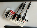 晨光（M&G）按动中性笔k35水笔学生用考试碳素黑色0.5mm水性签字笔芯按压式子弹头墨蓝黑红笔办公 【晨光K35-黑色】144支 实拍图