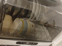 鼎恩好太太家用小型消毒台式柜高温烘干消毒免沥水不锈钢碗筷柜紫外线热风办公室茶杯工夫茶烘干消毒 高配42L沥水+热风烘干+紫外线 实拍图