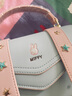 米菲（MIFFY）斜挎包女生日礼物可爱风剑桥包单肩小方包高级感五角星点缀带挂件 浅蓝色 实拍图