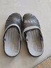 回力洞洞鞋凉鞋沙滩鞋男防滑包头防水潮流时尚百搭户外清凉拖两用包头 黑色 42 实拍图