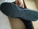 水木苒潮流豆豆鞋男懒人鞋潮流韩版夏季男鞋休闲驾车时尚工作透气鞋子男 黑色 42 实拍图