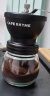 CAFE RHYME臻航 可水洗手摇磨豆机 粗细可调 手动咖啡豆研磨机 手磨咖啡机 磨豆机+滤网 实拍图