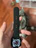 达梭适用苹果手表S11表带Apple Watch S10/S9/SE3/Ultra官方液态硅胶iwatch8/7/6运动防水手表链 经典-黑色 44/45/46/49mm（标准码） 实拍图