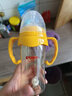 适合贝qin亲奶瓶盖宽口径贝亲奶瓶配件盖帽组标口奶瓶圈旋盖螺牙盖子 橘黄色盖帽+橘黄色手柄 实拍图