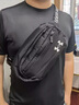 安德玛（Under Armour）官方男包女包 25夏季新款运动包健身训练包户外单肩包斜挎包腰包 1376460-001/约1L 均码 实拍图