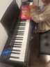 卡瓦依（KAWAI）电钢琴ES110便携式88键逐级配重键盘 卡哇伊专业考级数码钢琴 ES120黑色+木架+三踏板+琴凳礼包 实拍图