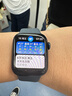 Apple/苹果 Watch Series 9 智能手表GPS+蜂窝款41毫米午夜色铝金属表壳午夜色运动型表带M/L MRJJ3CH/A 实拍图