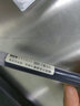 晨光（M&G）按动中性笔k35水笔学生用考试碳素黑色0.5mm水性签字笔芯按压式子弹头墨蓝黑红笔办公 【晨光K35-蓝色】12支 实拍图