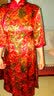 华族经典真丝旗袍夏装连衣裙中长款短袖高档桑蚕丝改良民族风旗袍礼服 花色-十五天预售 XXL 实拍图
