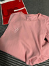 三枪秋衣女[原纱抗菌]纯棉透气圆领女士厚棉内搭打底衫上衣 实拍图