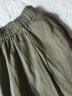 无印良品（MUJI）女式 亚麻 灯笼裤 裤子 长裤 休闲裤 萝卜裤 BEG09C2S 浅灰棕色 S(155/62A) 实拍图