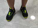 361°【悍将】童鞋男童篮球鞋透气减震中大童旋钮扣儿童运动鞋女童球鞋 【四季密网】碳黑/荧光嫩绿 35 实拍图