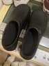 滑克WAKO厨师工作鞋防滑防水防油男女 厨房专用食堂厨工鞋轻便耐磨 黑色9031 45 实拍图