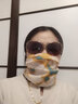 DIKEDU男女时尚户外魔术头巾防晒透气骑行面罩跑步脖套运动面巾钓鱼头套 沙漠之星 实拍图