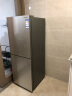 夏普（SHARP）两门冰箱 风冷无霜 节能冰箱 小型家用 大冷冻 彩晶玻璃面板 冰箱 以旧换新 BCD-196WTBE-N 196升 实拍图