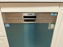 西门子（SIEMENS）【775mm新高度】12套大容量嵌入式洗碗机玻璃面板双重烘干高温除菌套 SJ436B00QC 12套大容量 实拍图
