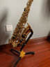 羽调中音次中音高音萨克斯架子乐器可折叠便携式摆放专用支架挂墙架子 中音/次中音萨克斯通用支架 实拍图