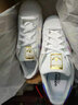 阿迪达斯（adidas）三叶草男鞋女鞋 25秋新款金标贝壳头情侣款运动时尚潮流休闲板鞋 黑/金标贝壳头/偏大 SUPERSTAR 39 内长240mm 实拍图