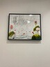 柳莺花燕免打孔电表箱装饰画现代简约客厅餐厅挂画电闸箱配电箱遮挡壁画 锦鲤送福 55X45遮挡45X35 液压款 实拍图