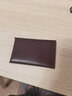 EHRENMANN创意超薄卡包 男士女士时尚卡片包 小钱包小巧头层牛皮驾驶证皮套 黑色大号 实拍图