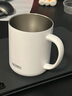 膳魔师THERMOS 新款保温泡茶咖啡杯办公室男女水杯子情侣JDG-351 团购定制LOGO TCDG-451白色 440ml 实拍图