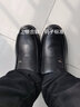 蜻蜓牌断码特价男士高帮棉皮鞋男加绒加厚保暖厚底防滑中老年爸爸棉靴子 301黑色棉靴 39 实拍图