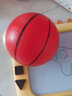 Preskool幼儿园专用小篮球儿童球类宝宝小皮球儿童皮球拍拍球玩具1-3岁 4寸红色 实拍图
