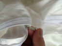 源生活 床上四件套 100%纯棉白色酒店套件 100支长绒棉贡缎被套 1.8米床 晒单实拍图