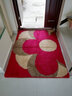 宝丽彩门口入户地垫脚垫家用卫生间防滑吸水门垫进门地板垫升级加厚门垫 大红花 120*140cm 实拍图