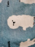 远梦（YOURMOON） 懒人毛毯单人法兰绒午睡空调毯盖毯薄款办公室小毯子 萌兔兔粉 100×140cm 实拍图