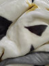 南极人（Nanjiren）冬季毛毯被子加厚毯子双层拉舍尔单人午睡沙发盖毯婚庆保暖学生  蓝色波比 150cmX200cm约4斤 实拍图