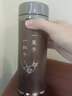 紫宜陶宜兴紫砂保温杯办公泡茶养生水杯送父母老师长辈高档实用茶杯 黑木纹直杯 实拍图