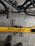 GUB 山地公路自行车脚踏板脚蹬子碳纤维材质单车轴承3培林铝合金防滑 【碳纤维轴套+3培林】GC070钛色 实拍图