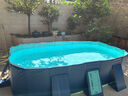 西哈泳士免充气折叠儿童游泳池家用室外小孩婴儿游泳桶成人大型户外支架 2.6米【入门套餐】免充气泳池 实拍图