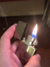 ZIPPOZiPPO ZIPPO打火机煤油zippo原装限量1941复刻防风超薄送礼刻字 24485黑冰拉丝 实拍图