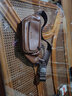 意昂（yi ang）2023新款潮真皮胸包头层牛皮腰包休闲户外运动跑步大容量男士包包 啡色【8066】 实拍图
