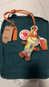FJALLRAVEN北极狐双肩包kanken户外轻便大容量学生包运动背包电脑包23510 667/206北极绿/热辣橙（新色） 16L 实拍图