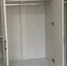 超柏沐【现货闪发】  衣柜欧式衣柜实木质平开门大衣柜卧室大衣橱 【三门】120cm主柜 升级实木板 实拍图