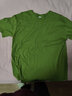册裁（CECAI）超显白 牛油果绿重磅纯棉圆领短袖T恤男女厚实不透纯色上衣 牛油果绿  4XL （175-190斤） 实拍图