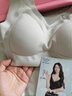 欧迪芬（Ordifen）秋冬无痕运动内衣女无钢圈文胸小胸聚拢漫画胸外扩胸罩少女bra 裸肤色 M 实拍图