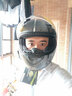 FASEED法赛德全盔摩托车头盔男复古女机车街车跑车单镜片3c认证四季816 灰机械兽/哑光（标配透明片），送【有色片+防雾贴】 M(54-56)头围 实拍图
