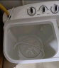 澳柯玛（AUCMA）8公斤半自动洗衣机 大容量双缸双桶波轮 宿舍租房家用 洗脱分离 脱水甩干机 家电XPB80-2118S 晒单实拍图