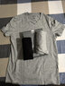 七匹狼t恤男士短袖100%纯棉圆领老头衫夏季半袖打底衫背心运动健身汗衫 100%纯棉V领3件灰+灰+黑 XL (175/100 推荐体重130-150斤) 实拍图