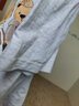 風采兔 100%纯棉美式复古overize短袖T恤女男2023夏新款百搭显瘦宽松上 灰色 XL 实拍图