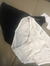 VO男士内裤 三角内裤男兰精莫代尔C5低腰单层薄款透气60S男士三角裤 三角（黑色+白色） 2条 L 实拍图
