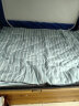 九洲鹿 床垫褥子 四季透气床褥软垫1.5米床防滑垫子-条纹 150*200cm 实拍图