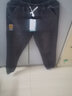 濮仕豪【两件装】春季牛仔裤男 宽松弹力港风潮流休闲哈伦小脚束脚裤 YD-901灰色+黑色 L【(30-31码)体重105-120斤】 实拍图